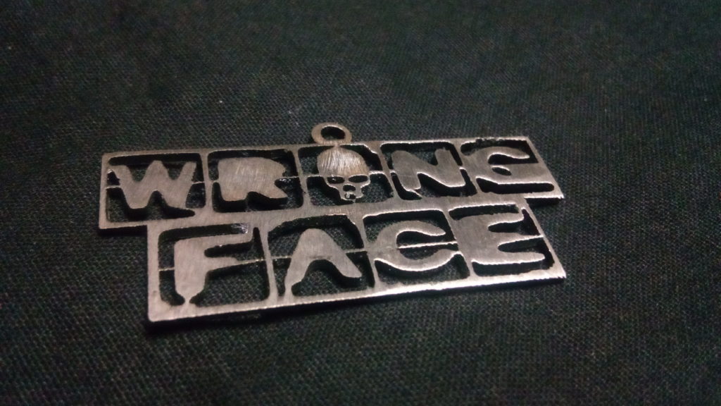 Wrong face logo